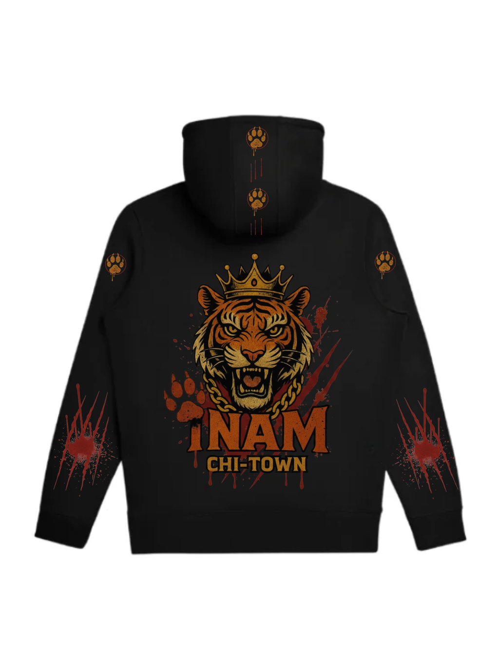 INAM "Chi-Town Blood Linned" Hoodie