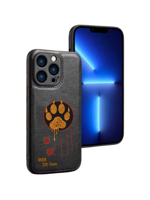 INAM Chi-Town "Blood Paw Edition" Premium Pure Leather Case